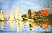 Claude Monet The Regatta at Argenteuil oil painting reproduction